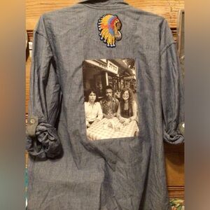 NEW! Morrison Hendrix Joplin Denim Shirt
